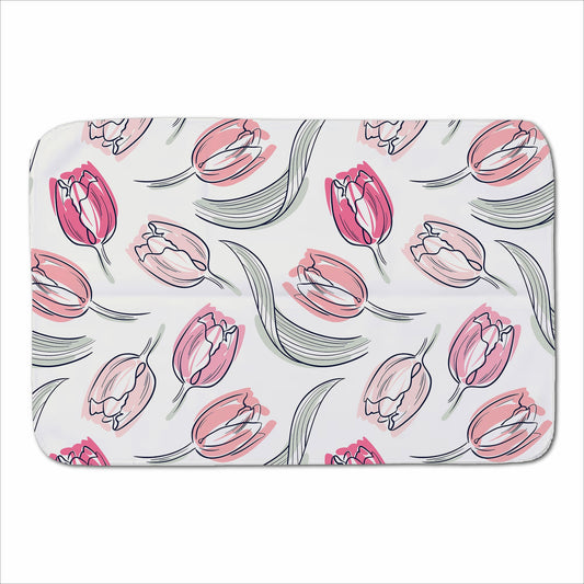 Tulips Sherpa Blanket