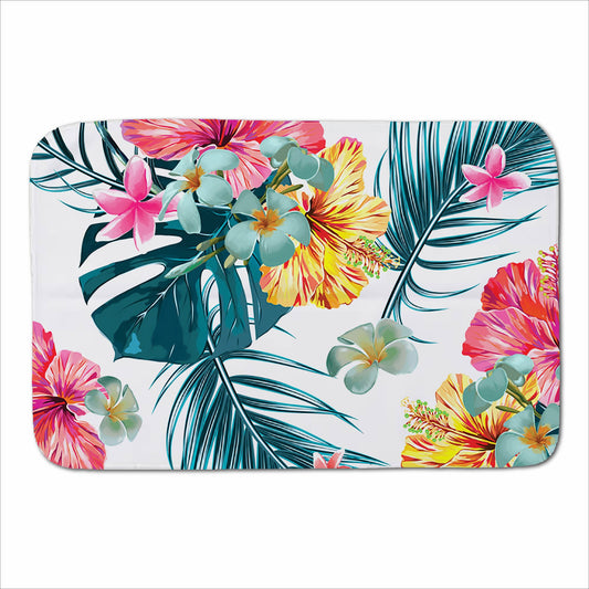 Spring Summer Flowers Sherpa Blanket