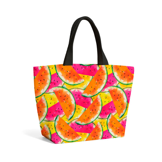 Watermelon Design Beach Shopper Tote Bag