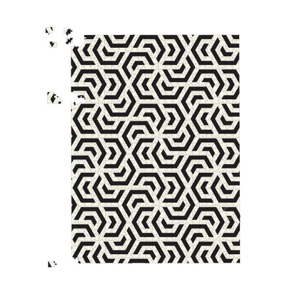 Hexagonal Geometric Pattern Jigsaw Puzzle