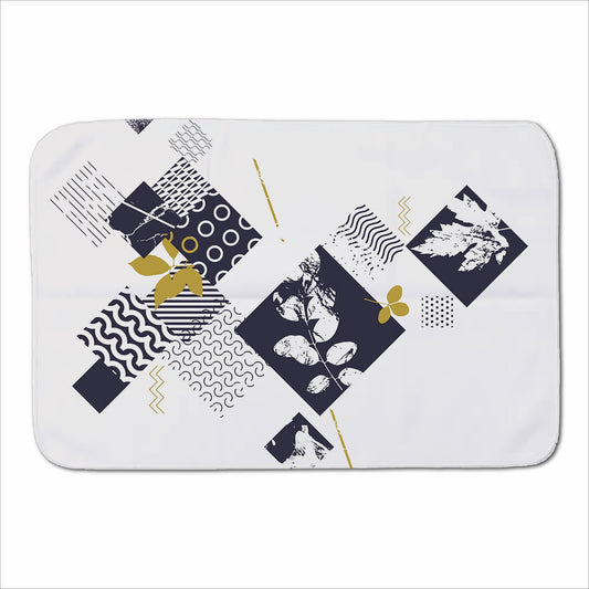 Abstract Botanical Sherpa Blanket