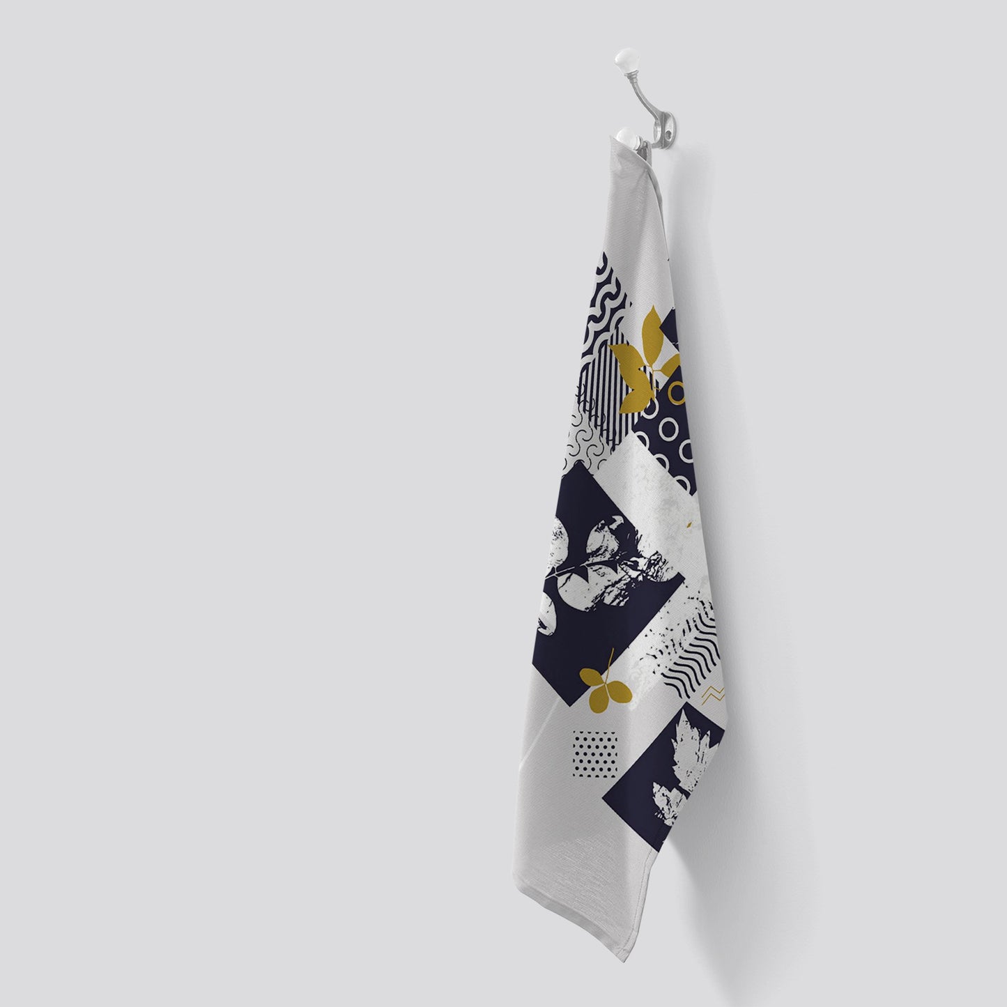 Abstract Botanical Tea Towel