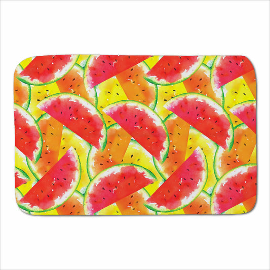 Melon Print Sherpa Blanket