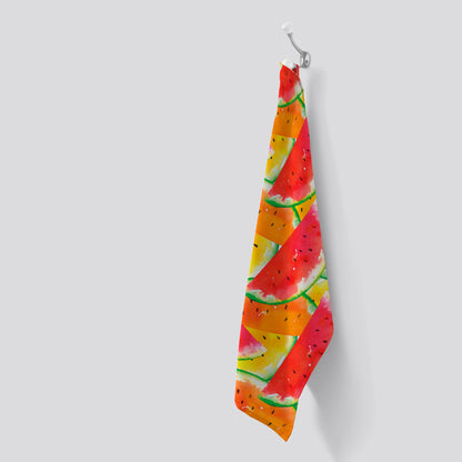 Melon Print Tea Towel