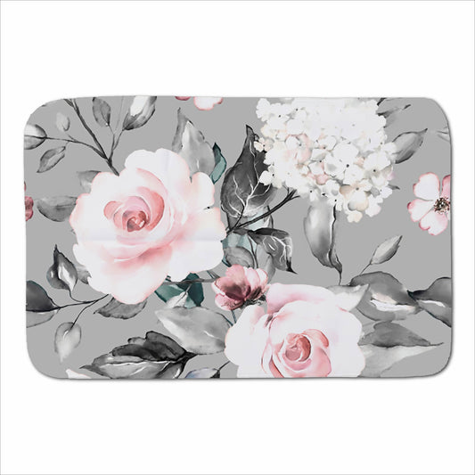 Dusty Pink Roses Sherpa Blanket