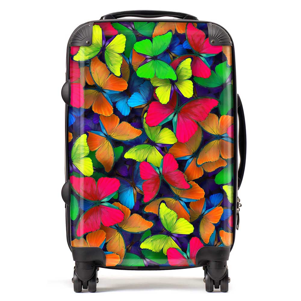 Rainbow Butterflies Suitcase