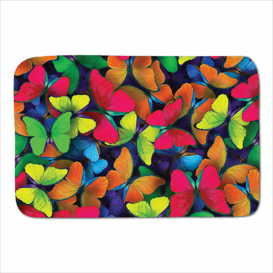 Rainbow Butterflies Sherpa Blanket