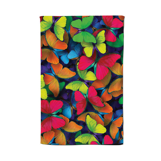 Rainbow Butterflies Tea Towel