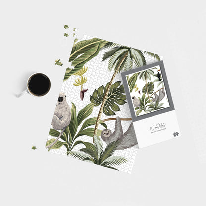Tropical Sloths Jigsaw Puzzle