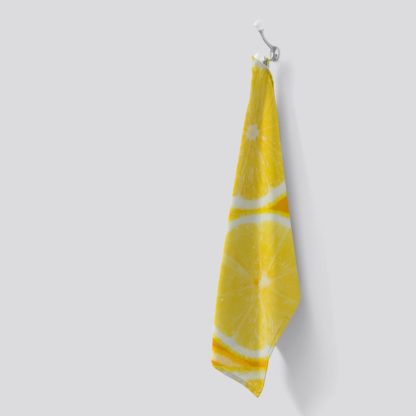 Vibrant Lemons Tea Towel