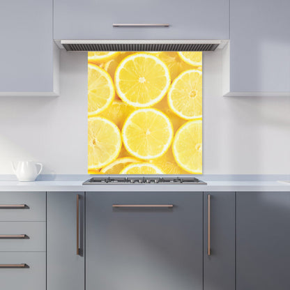 Vibrant Lemons Kitchen Splashback