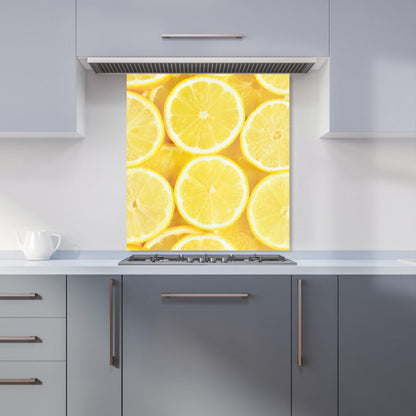 Vibrant Lemons Kitchen Splashback