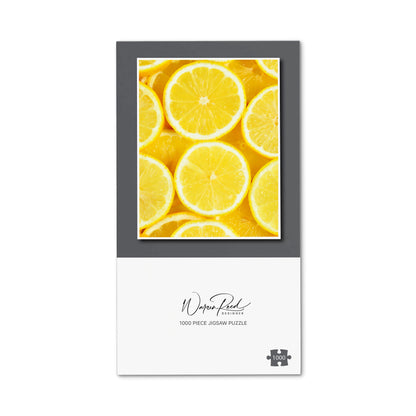Vibrant Lemons Jigsaw Puzzle
