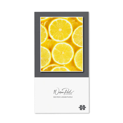 Vibrant Lemons Jigsaw Puzzle