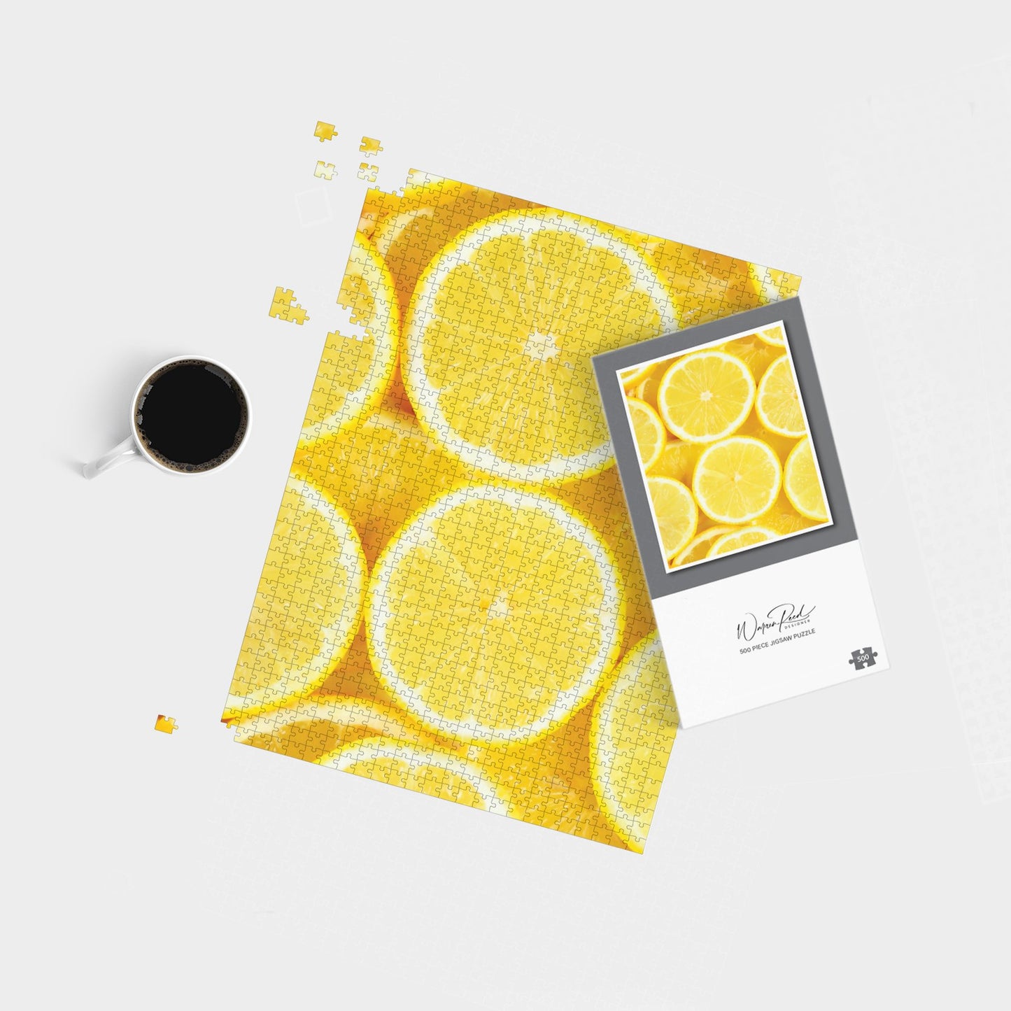 Vibrant Lemons Jigsaw Puzzle