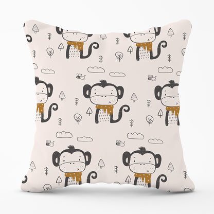 Monkey Forest Cushions