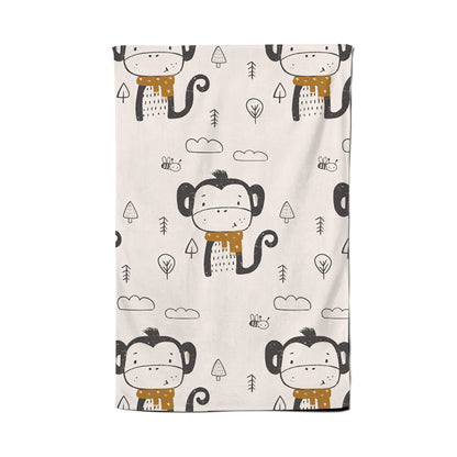 Monkey Forest Tea Towel