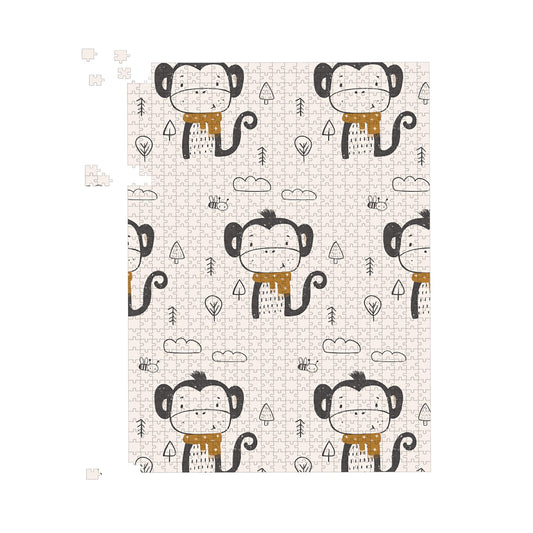 Monkey Forest Jigsaw Puzzle