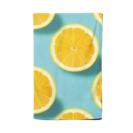 Fresh Lemons Tea Towel