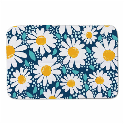 Camomile Flowers Sherpa Blanket