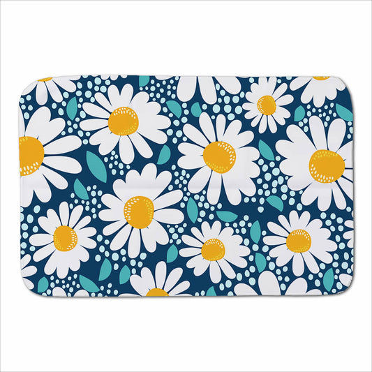 Camomile Flowers Sherpa Blanket