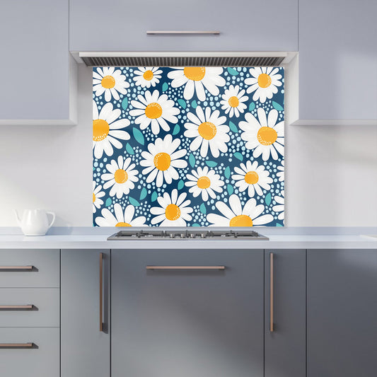 Camomile Flowers Kitchen Splashback