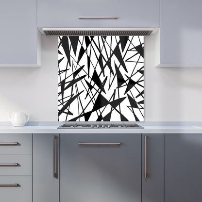 Brush Abstract Pattern Kitchen Splashback