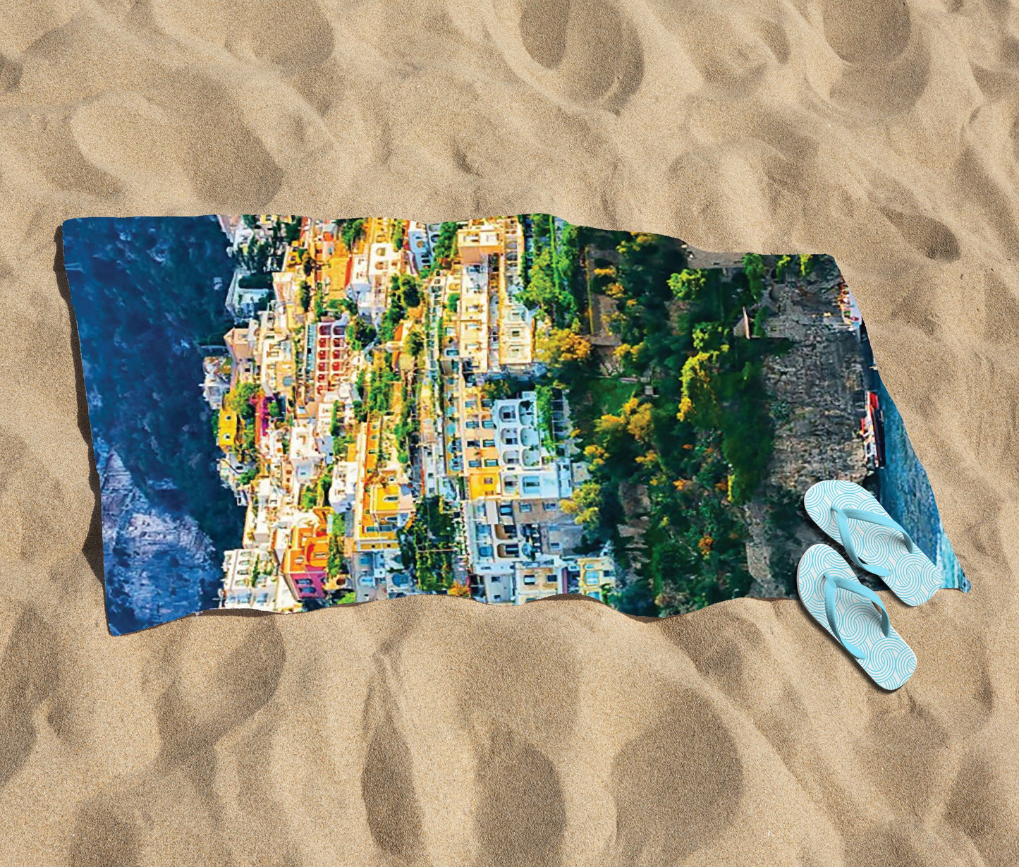 Positano, Amalfi Coast Beach Towel
