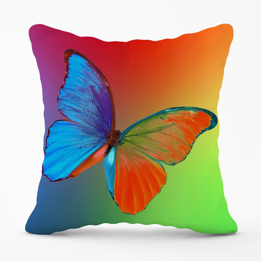 Vibrant Butterfly Cushions