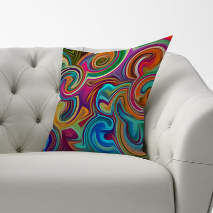Colourful Wave Pattern Cushions