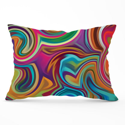 Colourful Wave Pattern Cushions