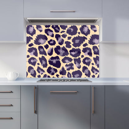 Leopard Print Kitchen Splashback