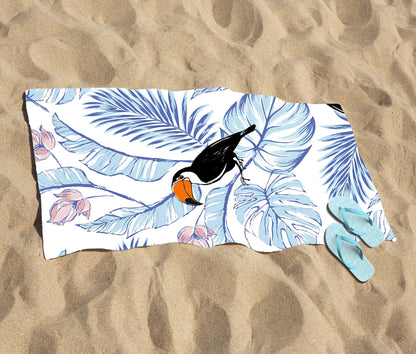 Tropical Toucan Beach Towel