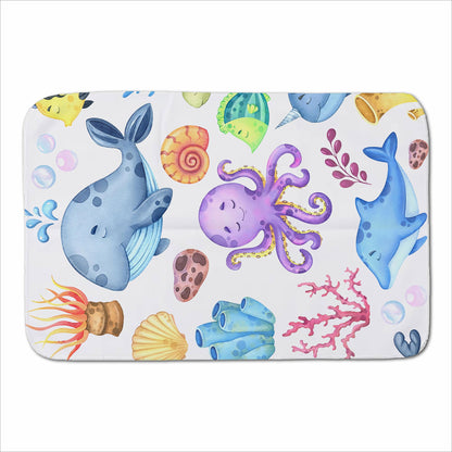 Children'S Sea Life Sherpa Blanket