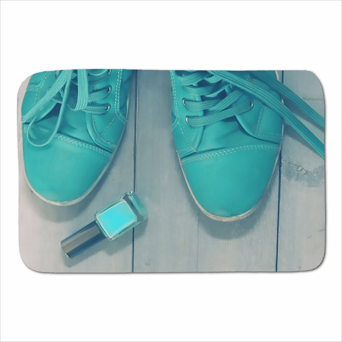 Lipstick Shoes Sherpa Blanket