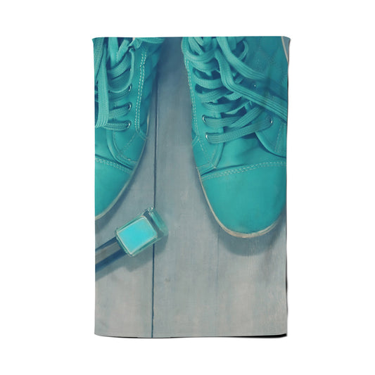 Lipstick Shoes Tea Towel