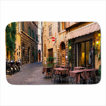 Cozy Rome Street Sherpa Blanket