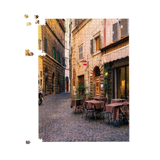 Cozy Rome Street Jigsaw Puzzle