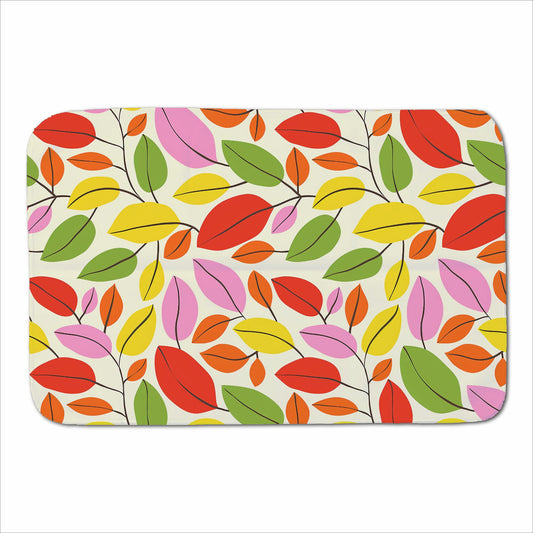 Autumn Leaves Sherpa Blanket