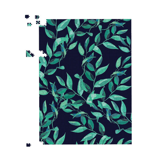 Delicate Green Foliage Jigsaw Puzzle