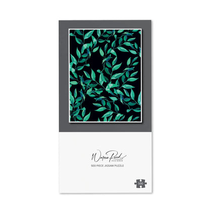 Delicate Green Foliage Jigsaw Puzzle