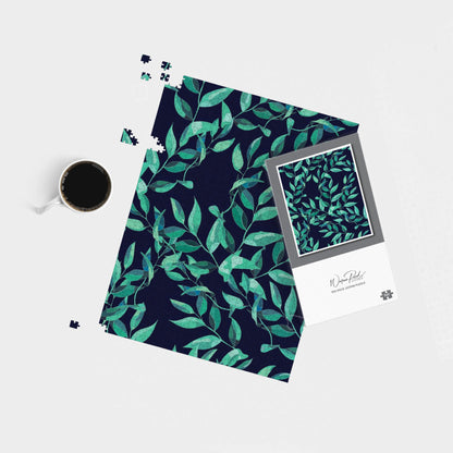 Delicate Green Foliage Jigsaw Puzzle
