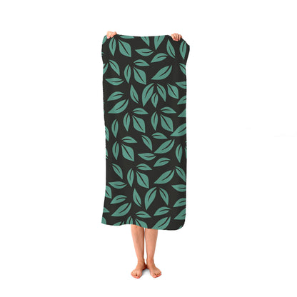 Delicate Leaf Beach Towel
