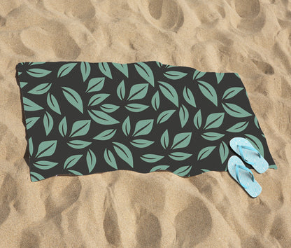 Delicate Leaf Beach Towel