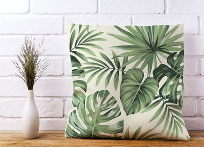 Exotic Palm Leaves Cushions