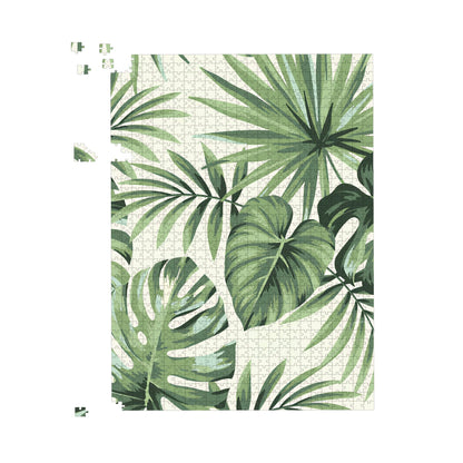 Exotic Palm Leaves Jigsaw Puzzle