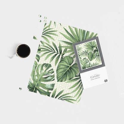 Exotic Palm Leaves Jigsaw Puzzle