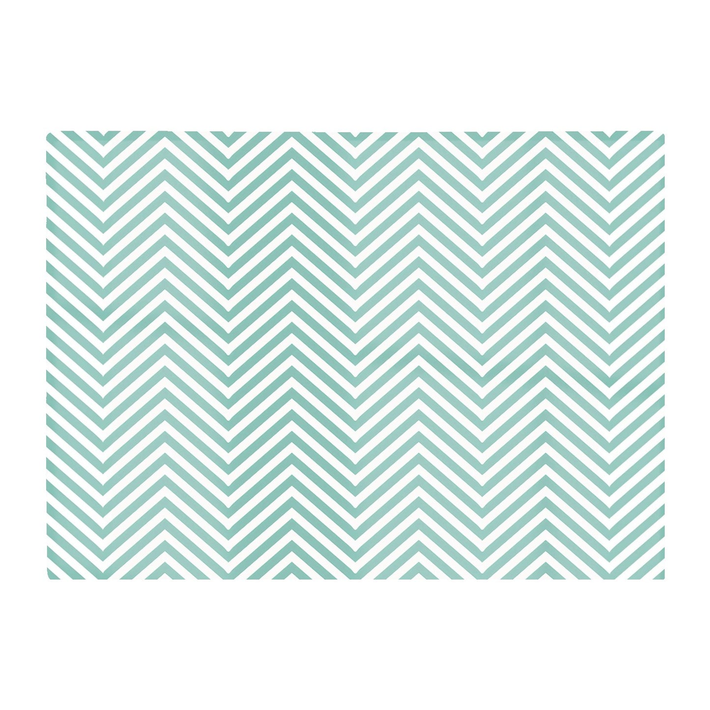Geometric Chevron Pattern Glass Chopping Board