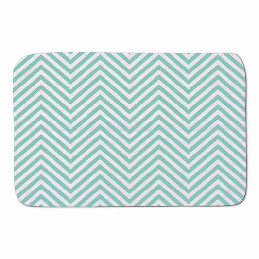 Geometric Chevron Pattern Sherpa Blanket
