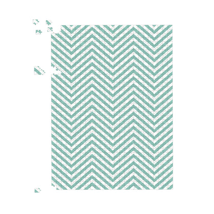 Geometric Chevron Pattern Jigsaw Puzzle